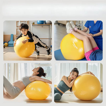 Professional Yoga Ball Explosion-Proof Thickened Fitness Ball Pregnancy Midwifery, Postpartum Recovery, Kids Sensory Training