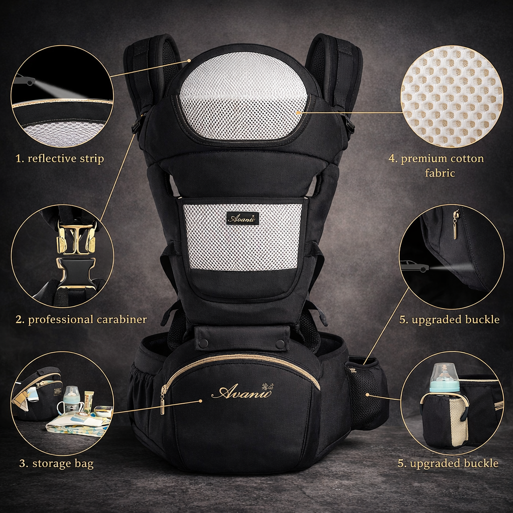 ComfortLink™ Ergonomic Baby Carrier TM