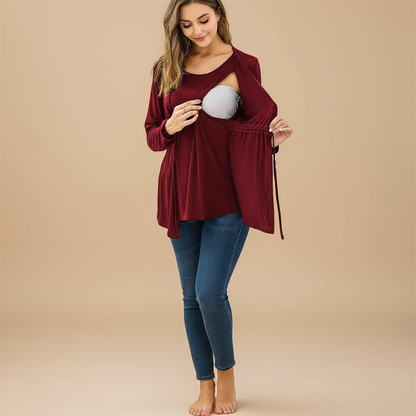 DuoLayer Nursing Top