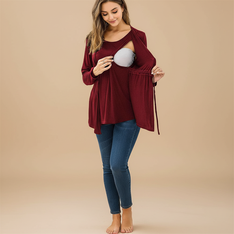 DuoLayer Nursing Top