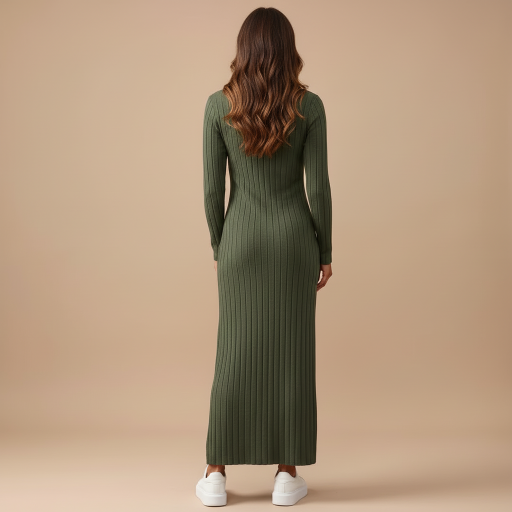 SideLine Knit Maternity Dress