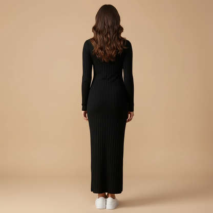 SideLine Knit Maternity Dress