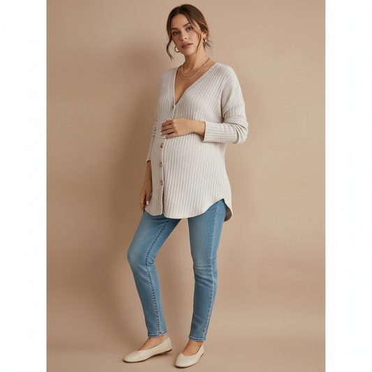 V-Neck Maternity Top