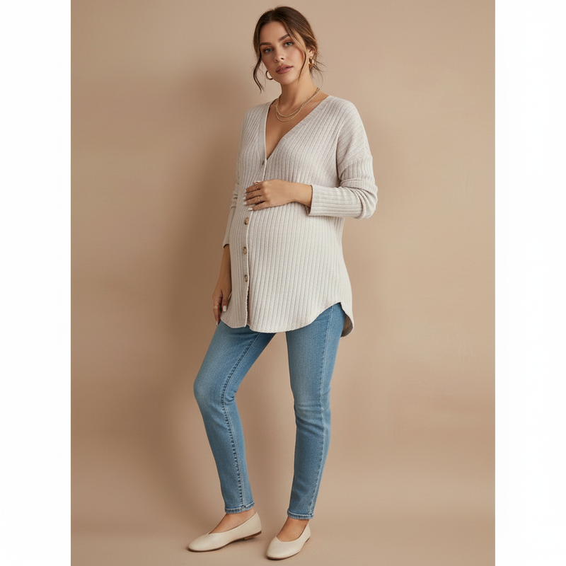 V-Neck Maternity Top