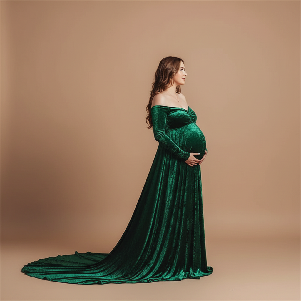 TailorSilk Maternity Gown