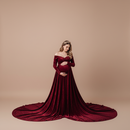 TailorSilk Maternity Gown