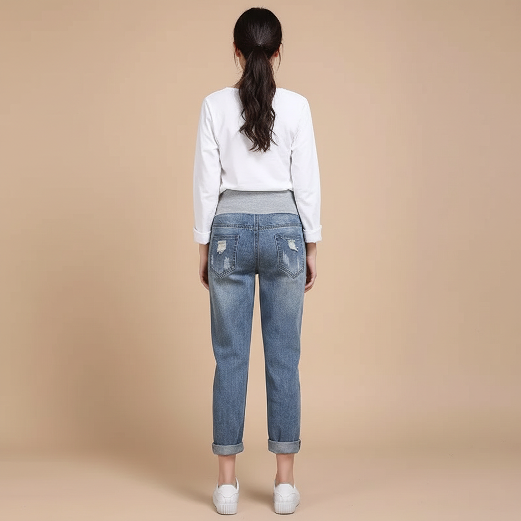 Ripped Maternity Jeans