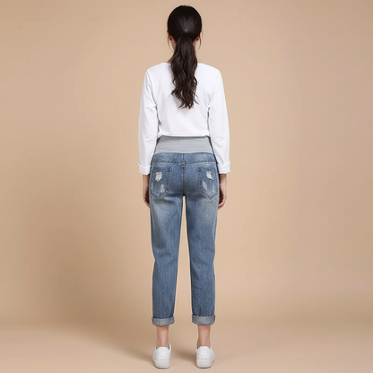 Ripped Maternity Jeans