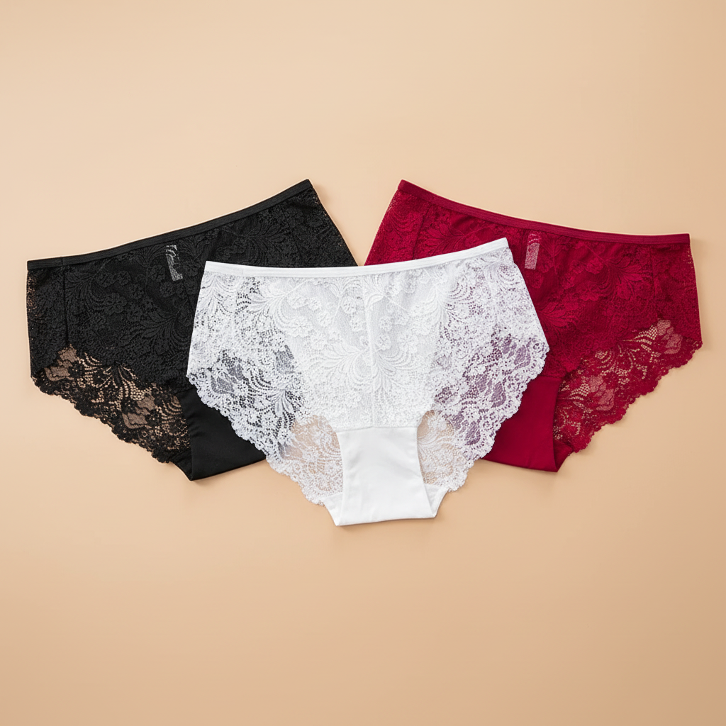 LaceSoft Maternity Underwear (3-Pack)
