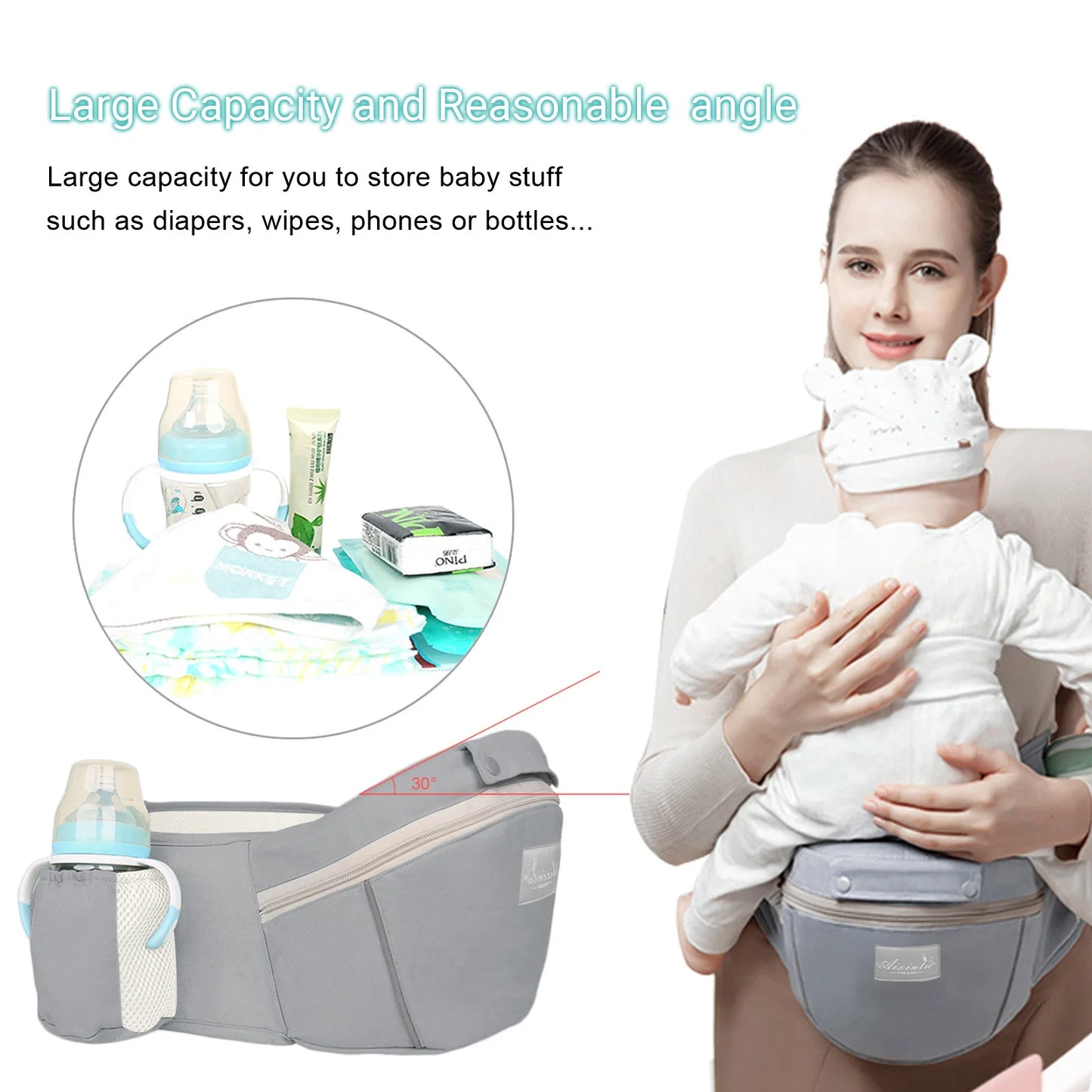 ComfortLink™ Ergonomic Baby Carrier TM