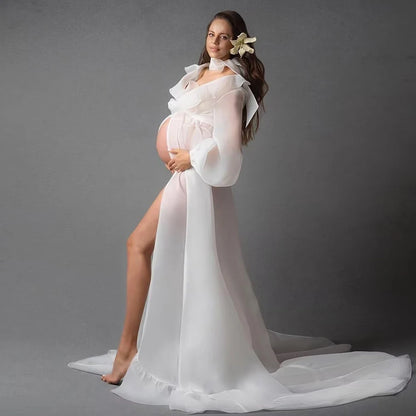 Chiffon Maternity Gown