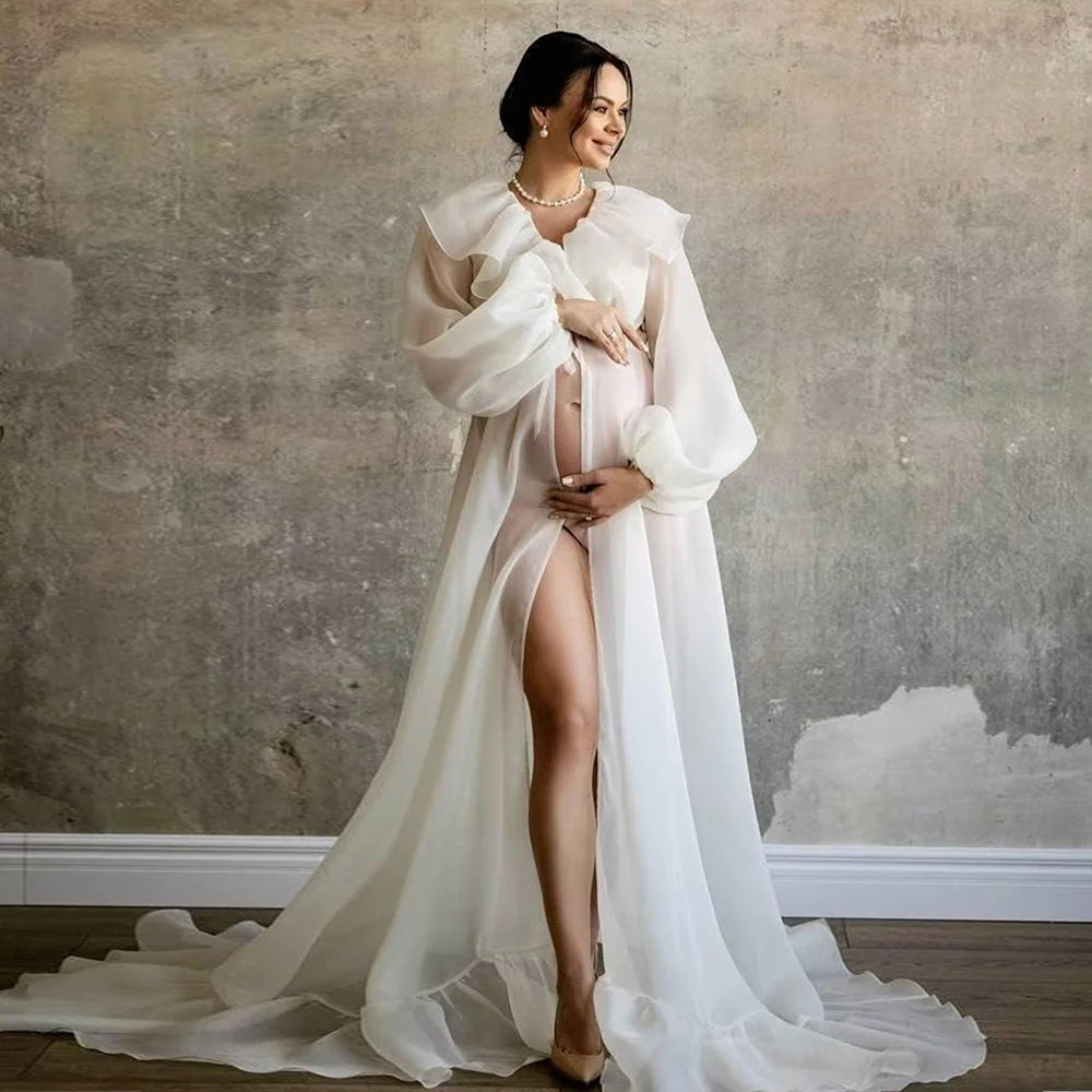 Chiffon Maternity Gown