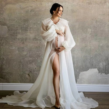 Chiffon Maternity Gown