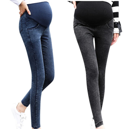 SleekFit Black Maternity Jeans — Supportive, Stretchy & Ultra-Flattering