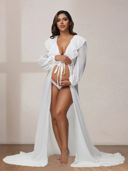 Chiffon Maternity Gown