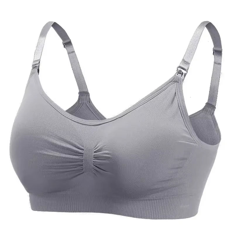 Maternity Bras Wirefree Nursing Pregnant Women Feeding Sujetador Lactancia Clothes Sagging Breastfeeding Women'S Lactancia Bra